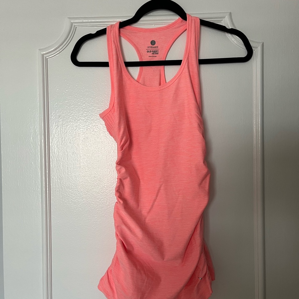 Old Navy Coral Workout Top
